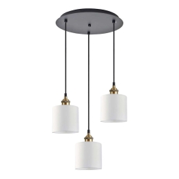Φωτιστικό Οροφής Adept 77-8729 35x35x300cm 3xE27 60W Multi-White Homelighting