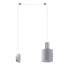 Φωτιστικό Τοίχου Adept Tube 77-8797 20x11x300cm 1xE27 60W Nickel-Grey Homelighting