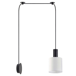 Φωτιστικό Τοίχου Adept Tube 77-8810 20x11x300cm 1xE27 60W Black-White Homelighting