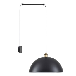 Φωτιστικό Τοίχου Magnum 77-8885 80x50x300cm 1xE27 60W Black-Bronze Homelighting
