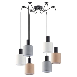 Φωτιστικό Οροφής Adept Flex 77-8918 50x50x300cm 6xE27 60W Multi Homelighting