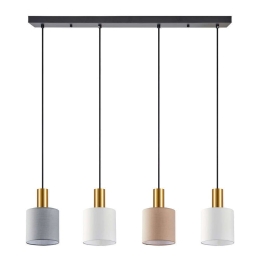 Φωτιστικό Οροφής - Ράγα Adept Flex 77-8947 85x15x300cm 4xE27 60W Multi Homelighting