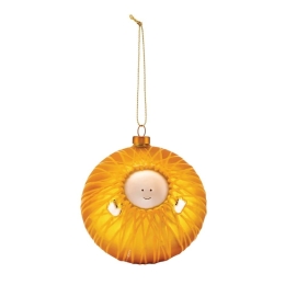 Χριστουγεννιάτικη Μπάλα Gesu Bambino AMJ13 1 9cm Gold Alessi
