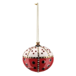 Χριστουγεννιάτικο Στολίδι Re Coccinello Christmas MJ16 8 8,5x6x8,5cm Multi Alessi
