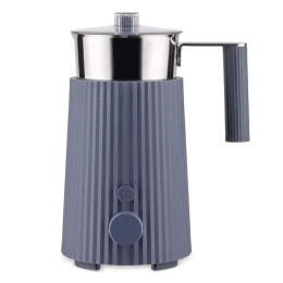 Συσκευή Για Αφρόγαλα Plissé MDL13 G 17x12x22,5cm 350ml Grey Alessi Ατσάλι,Πλαστικό