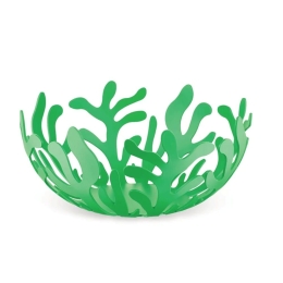 Φρουτιέρα Mediterraneo ESI01/25GR Φ25x9cm Μεταλλική Green Alessi Μέταλλο