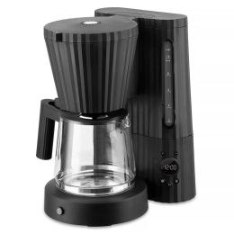 Καφετιέρα Plissé MDL14 B 1500ml Black Alessi Ρητίνη