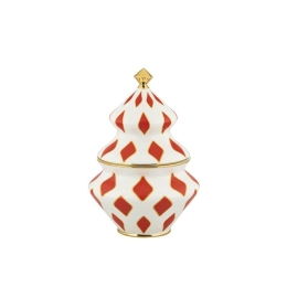 Χριστουγεννιάτικο Βάζο Delight NZ03 15,5x22cm 600ml Red-White Alessi