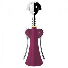Ανοιχτήρι - Τιρμπουσόν Anna G. AAM01 R 7x24,5cm Bordo Alessi Μέταλλο,Πλαστικό