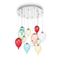 Φωτιστικό Οροφής Clown 100951 60x40/100cm 12xG9 28W Multi Ideal Lux