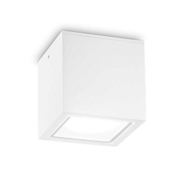Φωτιστικό Οροφής - Σποτ Techo 251561 9x9x9,5cm 1xGU10 20W White Ideal Lux