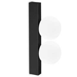 Φωτιστικό Τοίχου - Απλίκα Ping Pong 313252 6x9x18,3cm Led 500lm 6W 3000K Black Ideal Lux
