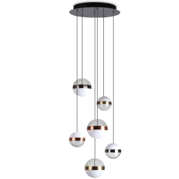 Φωτιστικό Οροφής Galaxy 321172 Φ40x160cm Led 5750lm 58W 3000K Multi Ideal Lux