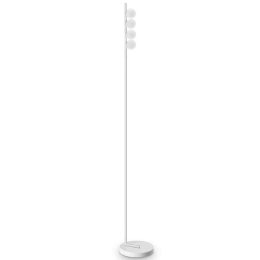 Φωτιστικό Δαπέδου Ping Pong 328317 22x22x155cm Led 1000lm 12W 3000K White Ideal Lux