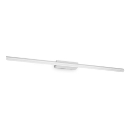 Φωτιστικό Τοίχου - Μπάνιου Riflesso 331690 3000K 2150lm 82x9x4cm White Ideal Lux