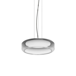 Φωτιστικό Οροφής Κρεμαστό Topico 333045 3000K 2450lm D45x230cm Fume Ideal Lux