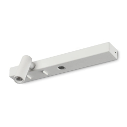 Φωτιστικό Τοίχου Bonne Nuit-1 336794 3000K 420lm 22x6x6,5cm White Ideal Lux