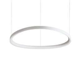 Φωτιστικό Οροφής Κρεμαστό Gemini 341583 D081 On-Off 2700K 6200lm White Ideal Lux