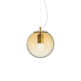 Φωτιστικό Οροφής Mapa 346540 E27 D20x45cm Amber Ideal Lux