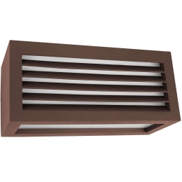 Φωτιστικό Τοίχου - Απλίκα Vigo VIGO2E27C 25x10,8x10,8cm E27 20W Corten Bot Lighting