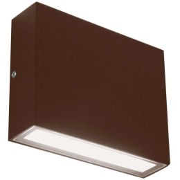 Φωτιστικό Τοίχου - Απλίκα Madrid MADRID7CK 11,6x3x9cm Led 490lm 7W Corten Bot Lighting