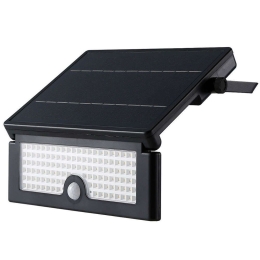 Προβολέας Ηλιακός Solare Yuma YUMA10NK 31x37x21,5cm Led 1100lm 10W Black Bot Lighting