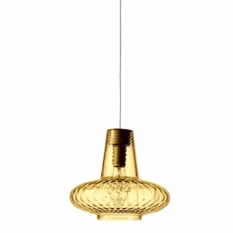 Φωτιστικό Οροφής Giulietta LGL0104 32x150cm 1xE27 70W IP20 Amber Zafferano