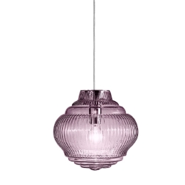 Φωτιστικό Οροφής Bonnie LBN0105 27,5x148cm 1xE27 70W IP20 Amethyst Zafferano