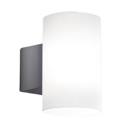 Φωτιστικό Τοίχου - Απλίκα Bianca LD0180G3 12x20x17,2cm Led 11,5W 3000K IP54 Dark Grey Zafferano