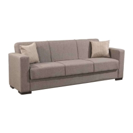 Καναπές - Κρεβάτι Τριθέσιος New Gracia 828-122-120 222x89x84cm Brown