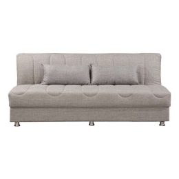 Καναπές - Κρεβάτι Τριθέσιος New Tiger 828-122-125 190x85x83cm Beige