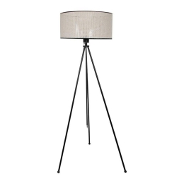 Φωτιστικό Δαπέδου 835-124-280 40x128cm 1xE27 Beige-Black