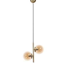 Φωτιστικό Οροφής 835-225-343 35x100cm 2xE14 60W Gold