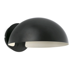 Φωτιστικό Τοίχου - Απλίκα Dominica 20031-123 25x12,5cm 1xE27 15W Black Faro Barcelona