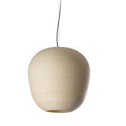 Φωτιστικό Οροφής Κρεμαστό Tierra 520 20402 1XE27 52x50,3cm Natural-Black Faro Barcelona