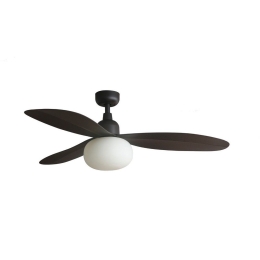 Ανεμιστήρας Οροφής Palma M 34301-11L D129cm 1xE27 IP44 Dark Brown Faro Barcelona
