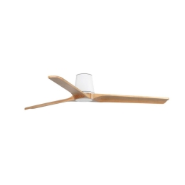 Ανεμιστήρας Οροφής Heywood Tub L 33838 Με Φως 2700 - 4000 - 6000K 480lm D132cm White-Natural Faro Barcelona