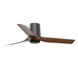 Ανεμιστήρας Οροφής Mini Punt Tub S 33835 D90cm Black-Natural Faro Barcelona