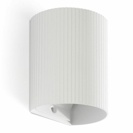 Φωτιστικό Τοίχου Sole Round Striped 40526 1xGU10 8x10cm White Faro Barcelona