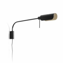 Φωτιστικό Τοίχου Matinica Arm XL 20040-133 1xE27 8x85,4cm Black Faro Barcelona