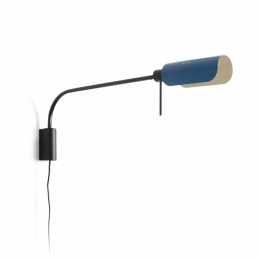Φωτιστικό Τοίχου Matinica Arm XL 20040-134 1xE27 8x85,4cm Blue Faro Barcelona