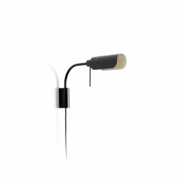 Φωτιστικό Τοίχου Matinica Arm S 20042-133 1xE27 18,4x47,2cm Black Faro Barcelona