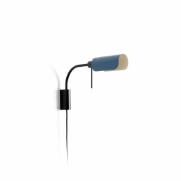 Φωτιστικό Τοίχου Matinica Arm S 20042-134 1xE27 18,4x47,2cm Blue Faro Barcelona