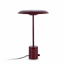 Φωτιστικό Επιτραπέζιο Hoshi 28352 LED 2700K 782lm Garnet Red Faro Barcelona