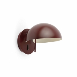 Φωτιστικό Τοίχου Matilda 20502 1xE14 18,6cm Garnet Red Faro Barcelona