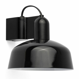 Φωτιστικό Τοίχου Tatawin Metal 20335-141 1xE27 14x15,5cm Black Faro Barcelona