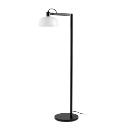 Φωτιστικό Δαπέδου Tatawin Metal 20336-145 1xE27 47,4x148cm Black-White Faro Barcelona