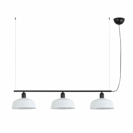 Φωτιστικό Οροφής - Ράγα Tatawin Metal M 20338-145 3xE27 210x100cm Black-White Faro Barcelona