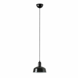 Φωτιστικό Οροφής Κρεμαστό Tatawin Metal S 20339-141 1xE27 18,4x200cm Black Faro Barcelona