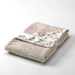 Κουβέρτα Βρεφική Galaxy Beige Mora Κούνιας 110x140cm Πολυέστερ